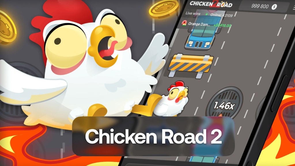 Chicken Road 2 affiché sur smartphone